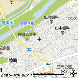 静岡県袋井市栄町14周辺の地図