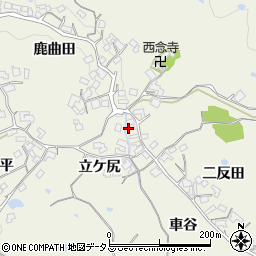 京都府木津川市鹿背山車谷1周辺の地図