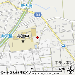 静岡県浜松市中央区市野町1390周辺の地図