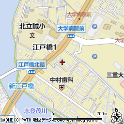 三重県　臨床検査技師会（一般社団法人）周辺の地図