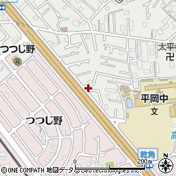 兵庫県加古川市平岡町新在家1732-7周辺の地図