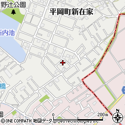 兵庫県加古川市平岡町新在家1952-78周辺の地図