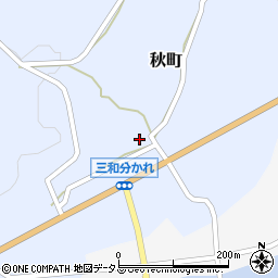 広島県三次市秋町1114周辺の地図