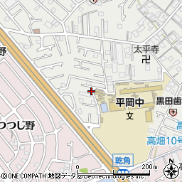 兵庫県加古川市平岡町新在家1760-2周辺の地図