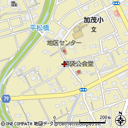静岡県菊川市加茂1700周辺の地図