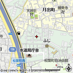 大阪府門真市泉町周辺の地図