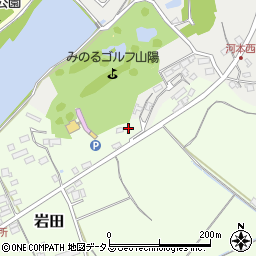 岡山県赤磐市岩田558周辺の地図