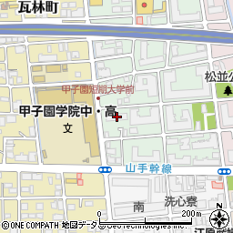 熊野町ハイツ周辺の地図