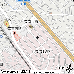 兵庫県加古川市平岡町つつじ野1-126周辺の地図