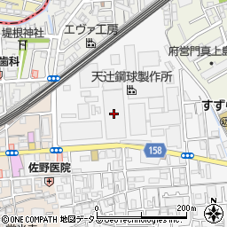 株式会社天辻鋼球製作所　検査課周辺の地図