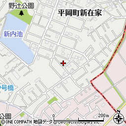 兵庫県加古川市平岡町新在家1952-51周辺の地図