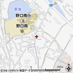 兵庫県加古川市野口町古大内126周辺の地図
