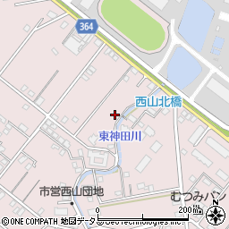 静岡県浜松市中央区西山町1858周辺の地図