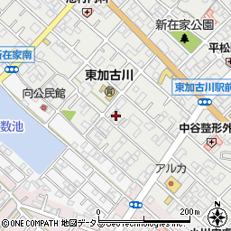 兵庫県加古川市平岡町新在家143-3周辺の地図