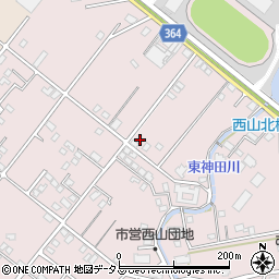 静岡県浜松市中央区西山町1873周辺の地図