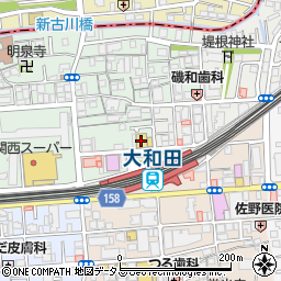 スギドラッグ大和田駅前店周辺の地図