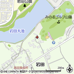 岡山県赤磐市岩田567周辺の地図