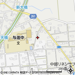 静岡県浜松市中央区市野町1384周辺の地図