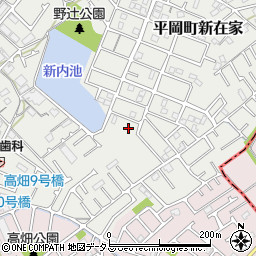 兵庫県加古川市平岡町新在家1952-28周辺の地図
