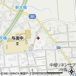 静岡県浜松市中央区市野町1385周辺の地図