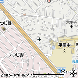 兵庫県加古川市平岡町新在家1738-7周辺の地図