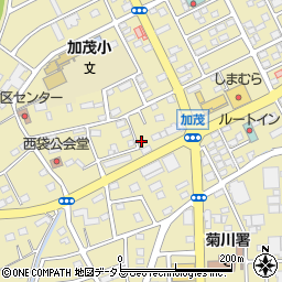 静岡県菊川市加茂5176周辺の地図