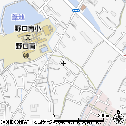 兵庫県加古川市野口町古大内120-4周辺の地図