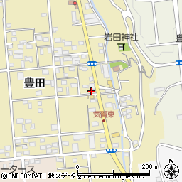 静岡県磐田市豊田71周辺の地図