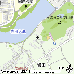 岡山県赤磐市岩田567-6周辺の地図