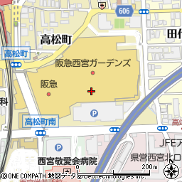 タリーズコーヒー 〜阪急西宮ガーデンズ〜周辺の地図