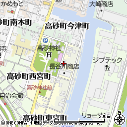 兵庫県高砂市高砂町東宮町112周辺の地図