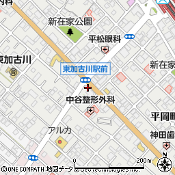 兵庫県加古川市平岡町新在家113周辺の地図