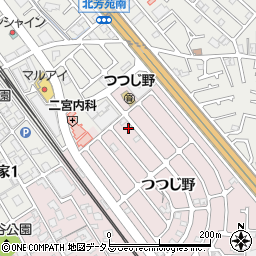 兵庫県加古川市平岡町つつじ野1-133周辺の地図