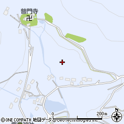 愛知県豊橋市雲谷町ナベ山周辺の地図