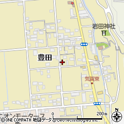 静岡県磐田市豊田63周辺の地図