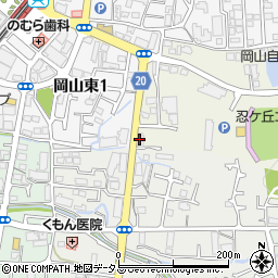 株式会社イシンホーム大阪周辺の地図