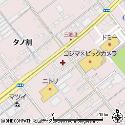 ローソン豊橋三郷北店周辺の地図