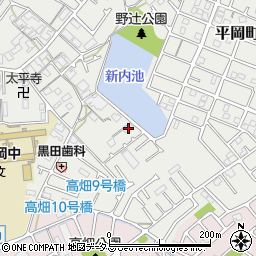 兵庫県加古川市平岡町新在家1900-2周辺の地図
