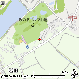 岡山県赤磐市岩田564周辺の地図