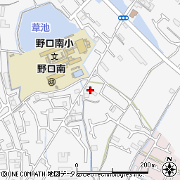 兵庫県加古川市野口町古大内123周辺の地図