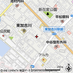 兵庫県加古川市平岡町新在家130-10周辺の地図