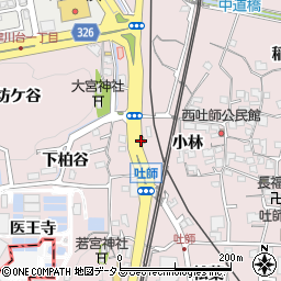 ネイルソファ　木津店周辺の地図