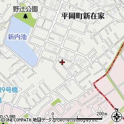 兵庫県加古川市平岡町新在家1952-47周辺の地図