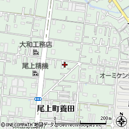 兵庫県加古川市尾上町養田1443-8周辺の地図