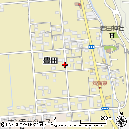 静岡県磐田市豊田202周辺の地図