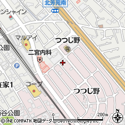 兵庫県加古川市平岡町つつじ野1-144周辺の地図
