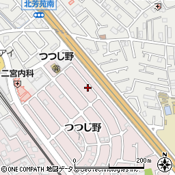 兵庫県加古川市平岡町つつじ野1-92周辺の地図