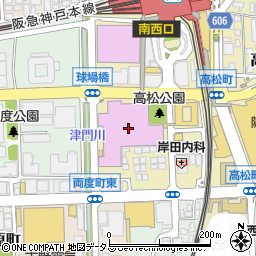 兵庫県立芸術文化センター周辺の地図