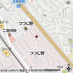 兵庫県加古川市平岡町つつじ野1-103周辺の地図