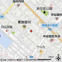 兵庫県加古川市平岡町新在家140-1周辺の地図